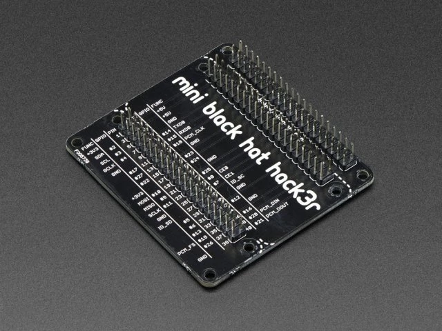 A3182 Pimoroni Black HAT Hack3r