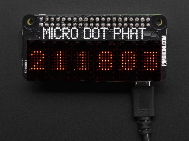 A3248 Micro Dot pHAT with Included LED Modules - Red