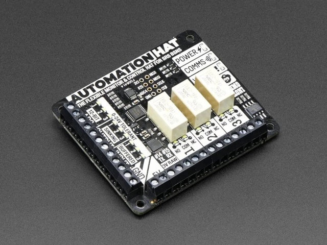 Pimoroni Automation HAT for Raspberry Pi Pimoroni Automation HAT for Raspberry Pi
