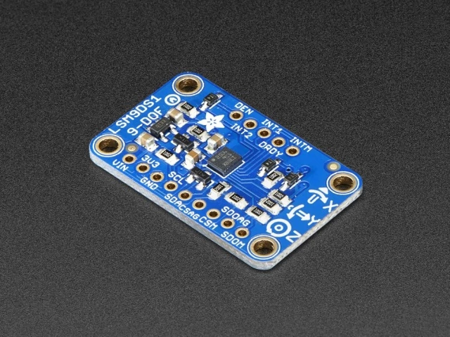 A3387 9-DOF Accel/Mag/Gyro+Temp Breakout Board - LSM9DS1