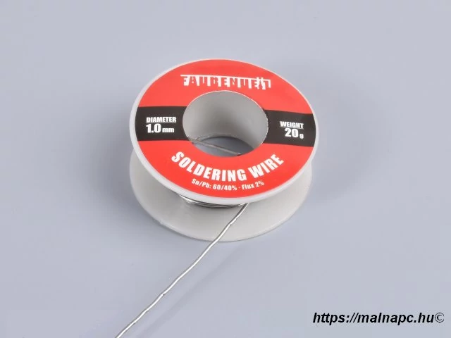 Forrasztó ón 1.0mm 17g hobbi célra