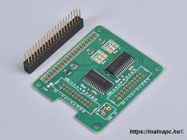 IO Pi Plus Raspberry Pi panelhoz