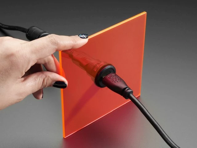 A4129 HDMI Round Panel Mount Plug