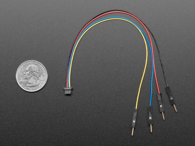 STEMMA QT / Qwiic JST SH 4-pin papa Jumper kábel 150mm