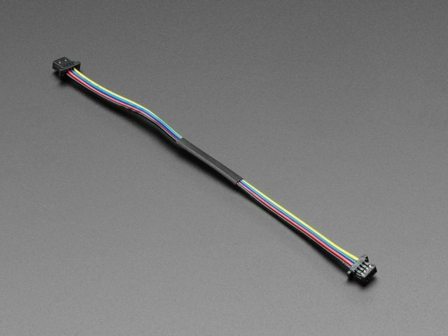 A4210 STEMMA QT / Qwiic JST SH 4-pin Cable - 100mm Long