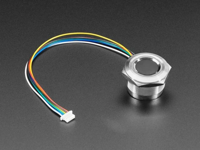 A4651 Rugged Panel Mount Fingerprint Sensor wit Bi-Color LED