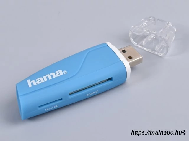 USB 2.0 kártyaolvasó minden szabványos SD/micro SD kártyához