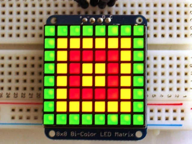 A902 kétszínű LED panel I2C Backpack