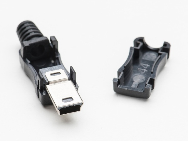 A1389 USB-B Mini szerelhető lengő csatlakozó dugó