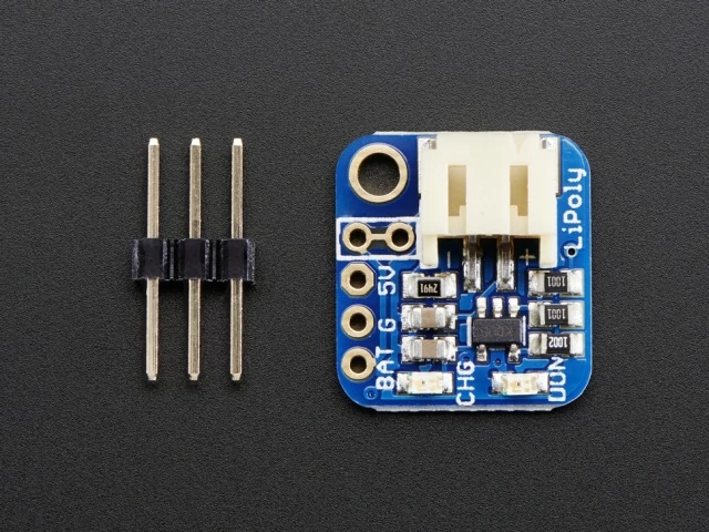 A2124 Adafruit Pro Trinket LiIon/LiPoly Backpack Add-On