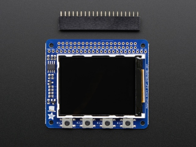 A2315 PiTFT 320x240 2,2 inch Mini Kit Raspberry Pi kijelző