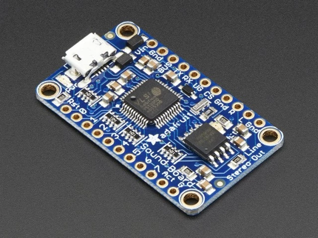 A2341 Audio FX Mini Sound Board - WAV/OGG Trigger 16MB Flash