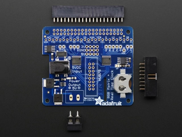 A2345 RGB Matrix HAT and RTC for Raspberry Pi - Mini Kit