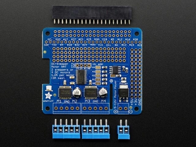 DC & Stepper Motor HAT for Raspberry Pi - Mini Kit