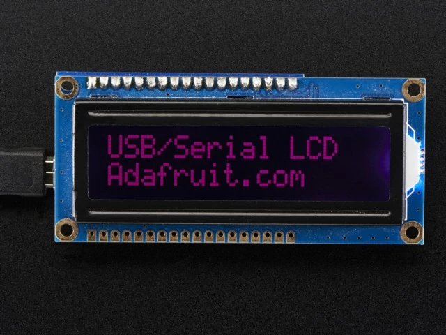 A784 USB + Serial Backpack Kit with 16x2 RGB backlight