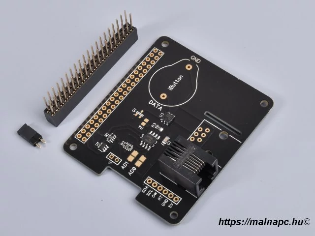 1 Wire Pi Plus Raspberry Pi panelekhez