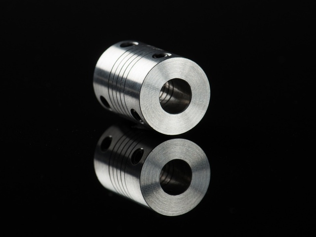 A1176 Aluminum Flex Shaft Coupler - 5mm to 8mm