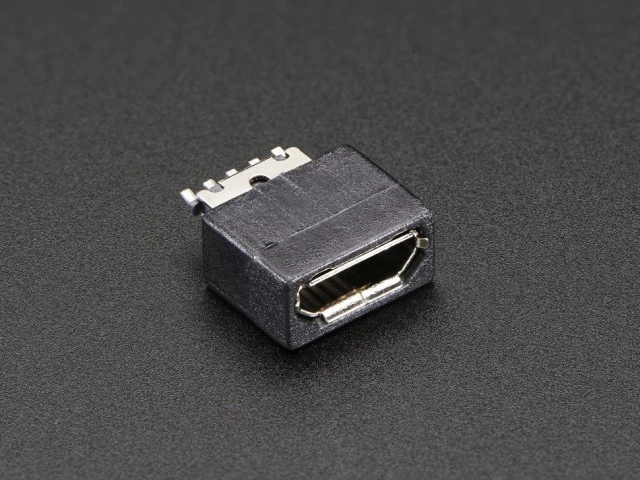 USB-B Micro csatlakozó aljzat