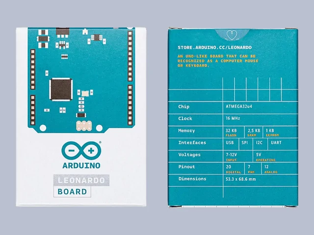 Arduino Leonardo (+headers) - A000057 doboza