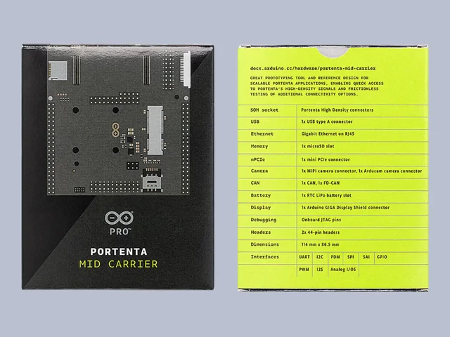 Arduino Portenta Mid Carrier - ASX00055