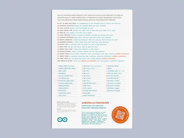 Arduino Starter kit R4 - K000007_R4