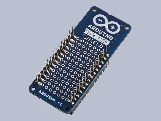 Arduino MKR Mem Shield - ASX00008 panel hátoldala