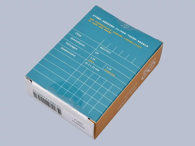 Arduino MKR GPS Shield - ASX00012 doboz hátoldala