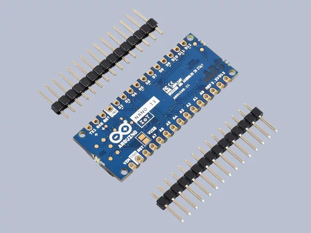 Arduino Nano 33 IoT - ABX00027 panel hátoldala