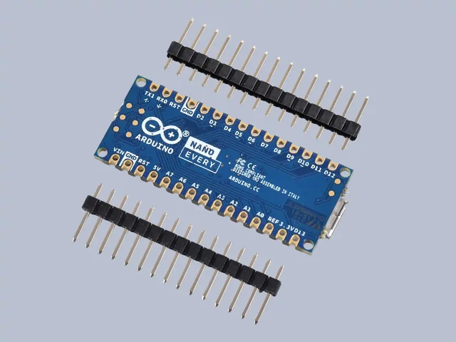 Arduino Nano Every - ABX00028 panel hátoldala