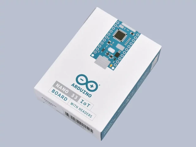 Arduino nano 33 IoT with headers - ABX00032 panel dobozában