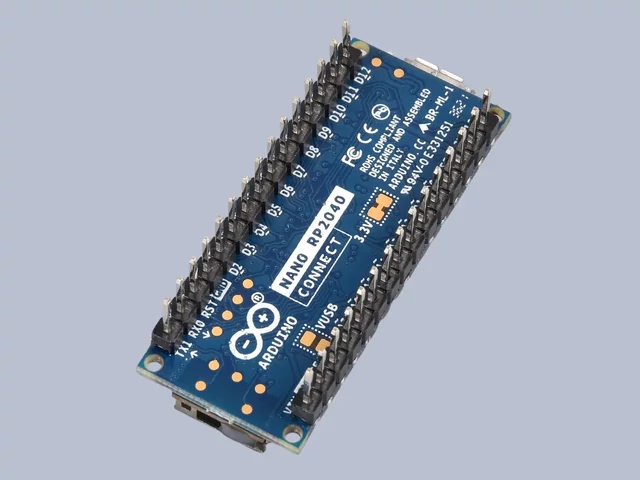 Arduino Nano RP2040 Connect with headers - ABX00053 panel hátoldala