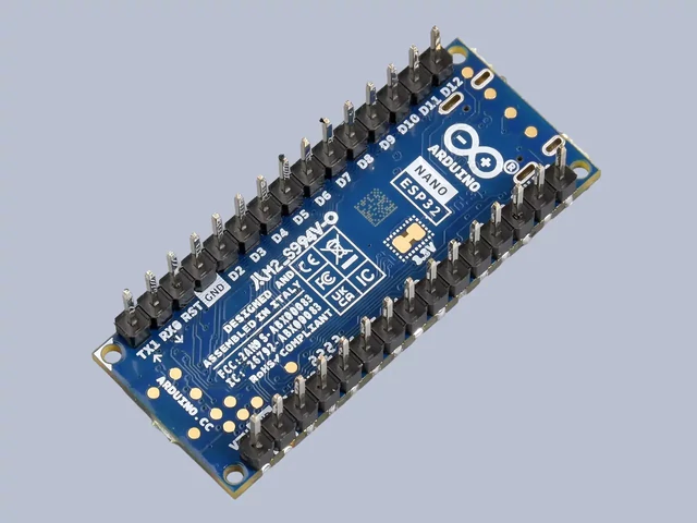 Arduino Nano ESP32 with headers - ABX00083 panel hátoldala