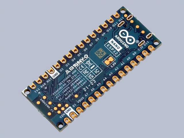 Arduino Nano ESP32 w/o headers - ABX00092 panel hátoldala