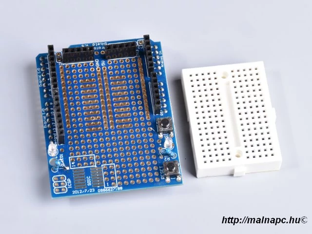 Arduino UNO-hoz prototípus panel