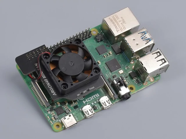 Argon Mini Fan Pi 4-es alaplapon