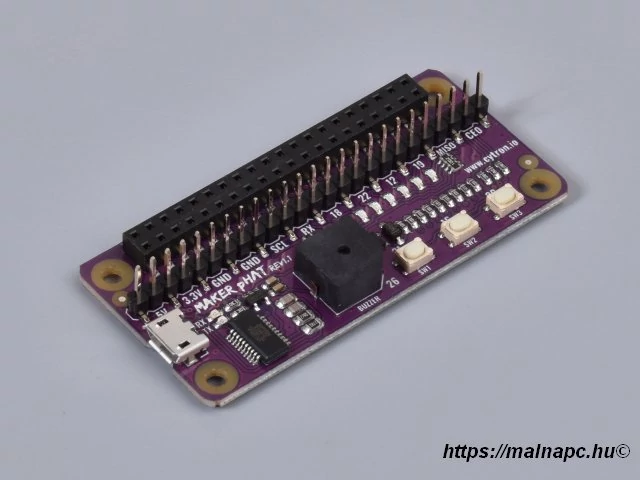 Maker HAT Base - HAT &amp; GPIO bővítő