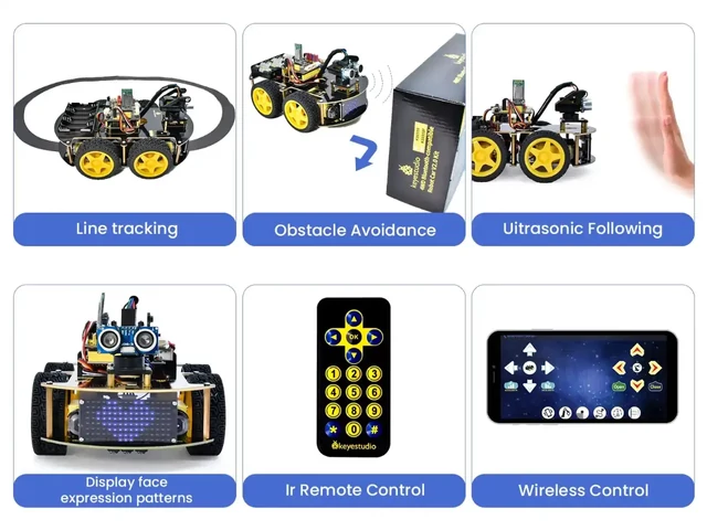 KS0559 4WD BT számos funkcióval