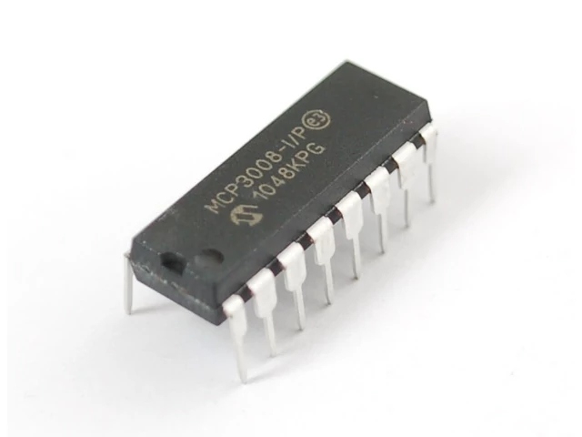 MCP3008-I/P - 10BIT ADC