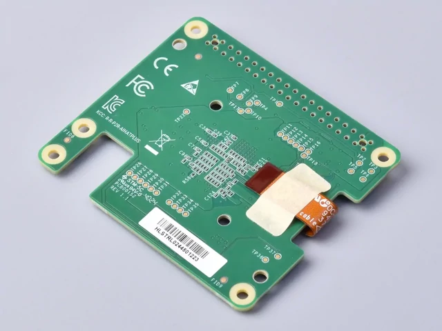 Raspberry Pi AI HAT+ panel hátoldala