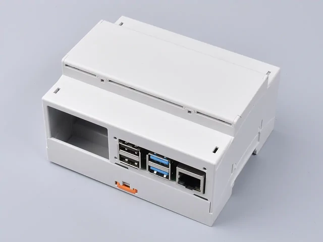 Ipari Raspberry Pi doboz DIN sínre RPI-BC 107,6