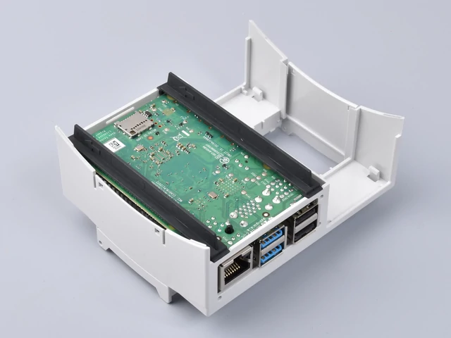Ipari Raspberry Pi doboz DIN sínre RPI-BC 107,6