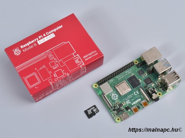Raspberry Pi 4 model B 4GB &amp; 32GB NOOBS