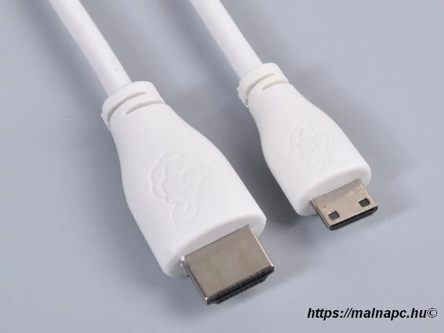 mini-HDMI / HDMI kábel csatlakozói