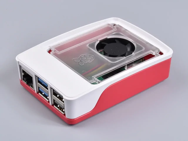 Official Raspberry Pi 5 case RED/WHT Official Raspberry Pi 5 case RED/WHT