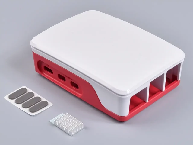 Raspberry Pi 5 case RED/WHT