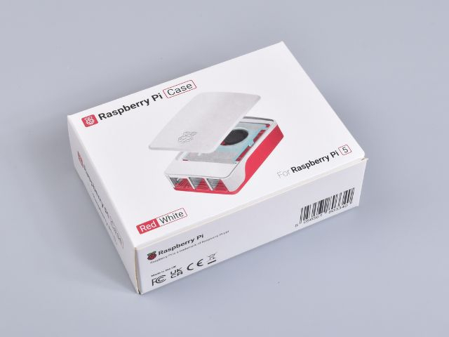 Official Raspberry Pi 5 Case - Red & White