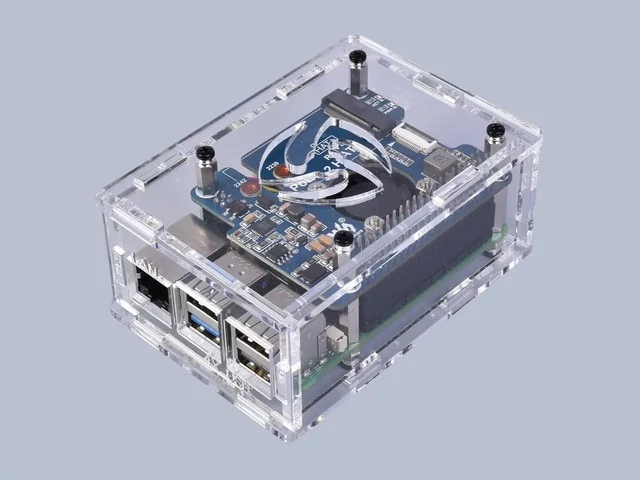 Revolt Ninja box for Pi 5 and HAT - 35mm Side