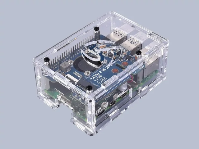 Revolt Ninja box for Pi 5 and HAT - 35mm Side