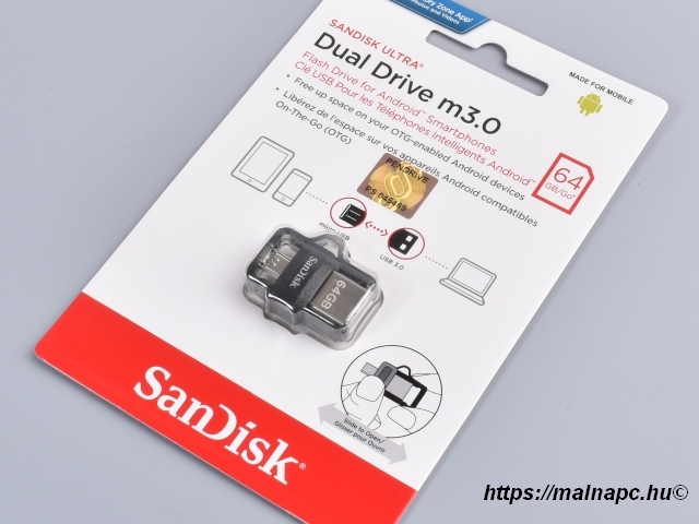 Sandisk Dual Drive m3.0 64GB