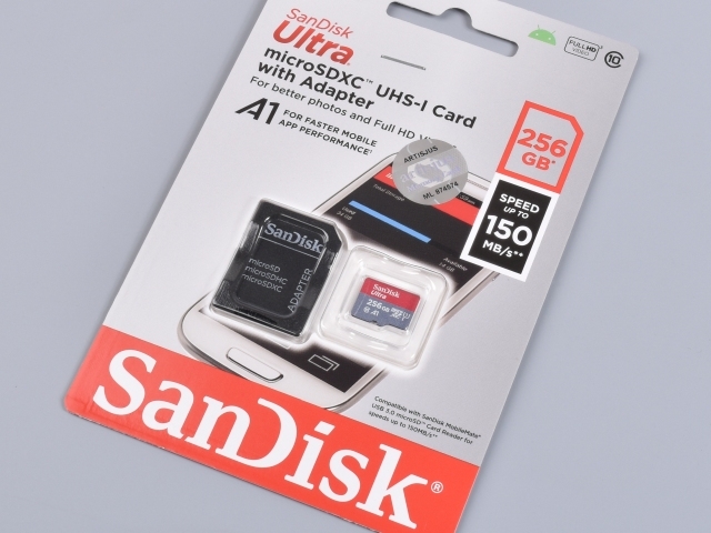 SanDisk 256GB microSD Ultra kártya
